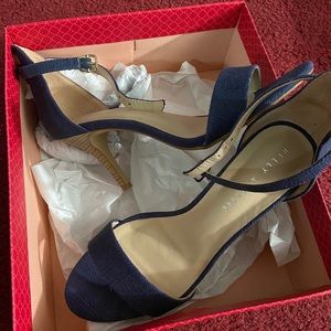 Kelly and Katie blue heels